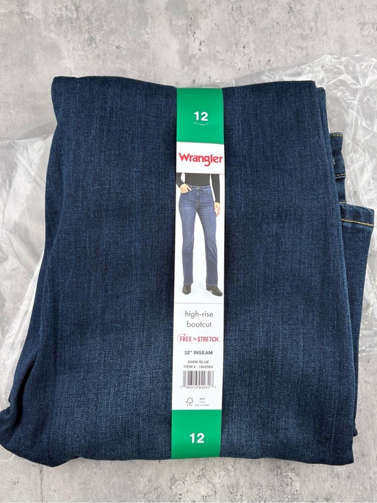 Wrangler Denim - Women’s wrangler high rise boot cut stretch jeans size 12 32” inseam new